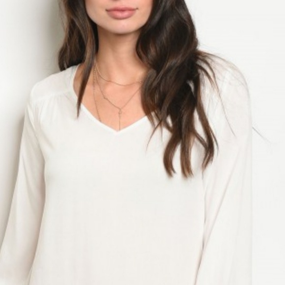 💋IVORY  PRINT BORDER DRESS - Picture 6 of 6